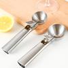 Stainless Steel Spring-Loaded Ice Cream Scoop Set