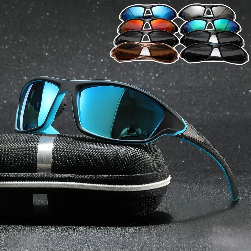 Occhiali da Sole Polarizzati UV400 Unisex per Guidare Uomo Occhiali da Sole Stylish Polarizzati Occhiali da Goggle Uomo Occhiali da Viaggio Guida Ciclismo