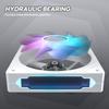 Vetroo L120 3-Pack 120mm ARGB Case Fans, Infinite Mirror Design & PWM Smart Control, Hydraulic Bearing, 9-Blade Design & 8 Rubber Pads for Low Noise