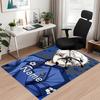 Custom Name Nagi Seishiro BlueLock Printed Carpet, for Office Chair Living Room Bedroom Kitchen Room Decor Gifts.