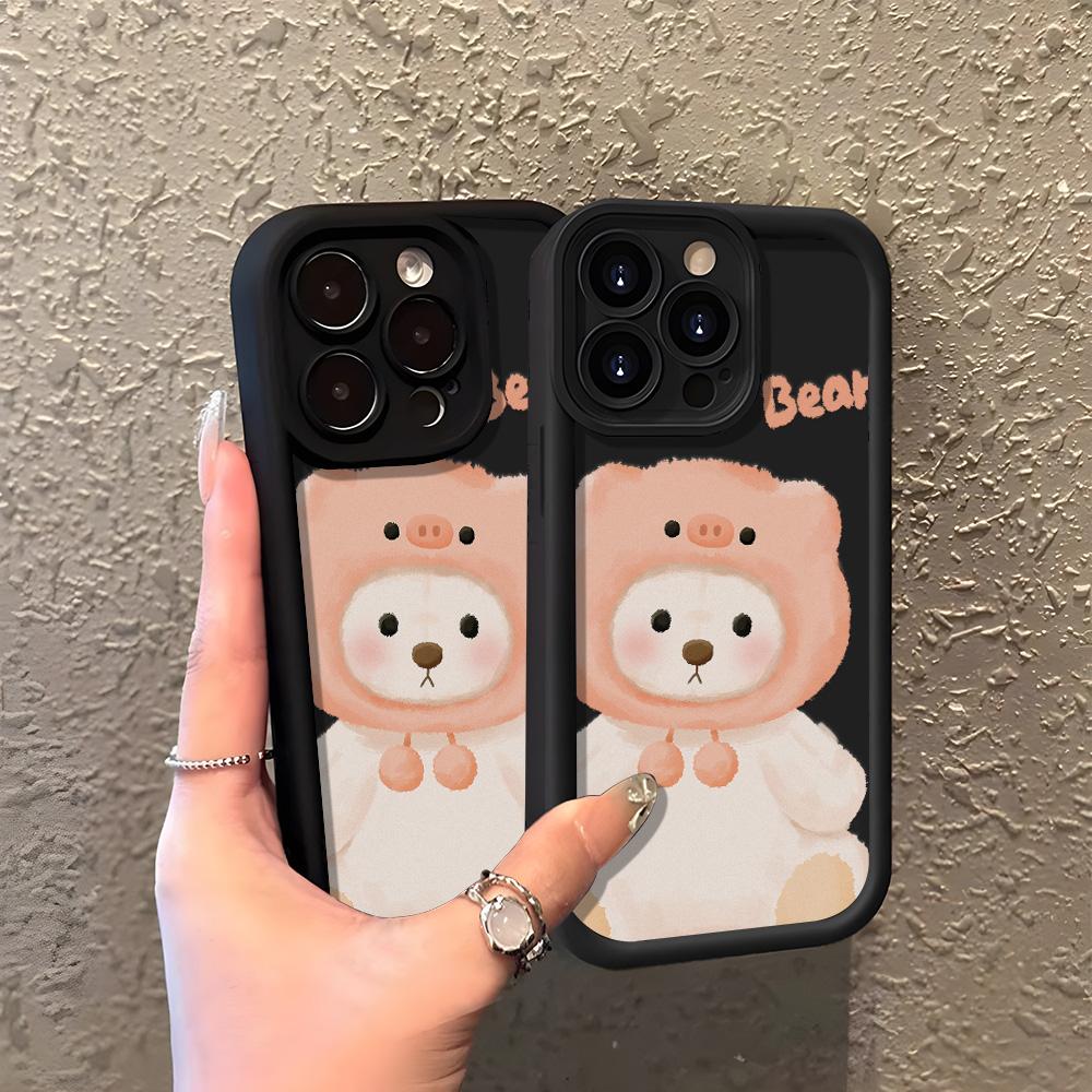 Telefonveske for iPhone 11 13 12 14 15 16 Pro Max 7 8 Plus XR XS Max Samsung A55 S24 S23 A02S Redmi 9 13C 9A 10 A3 OPPO A15S A16 A17 A18 A38 A53 A54 A31