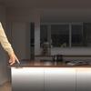 LED Dimmbar Berøringsfølsom Skjult Sveipe Dimmesensor Gjennomtrengende Bryter 12V-24V Trepanel Berøringsbryter