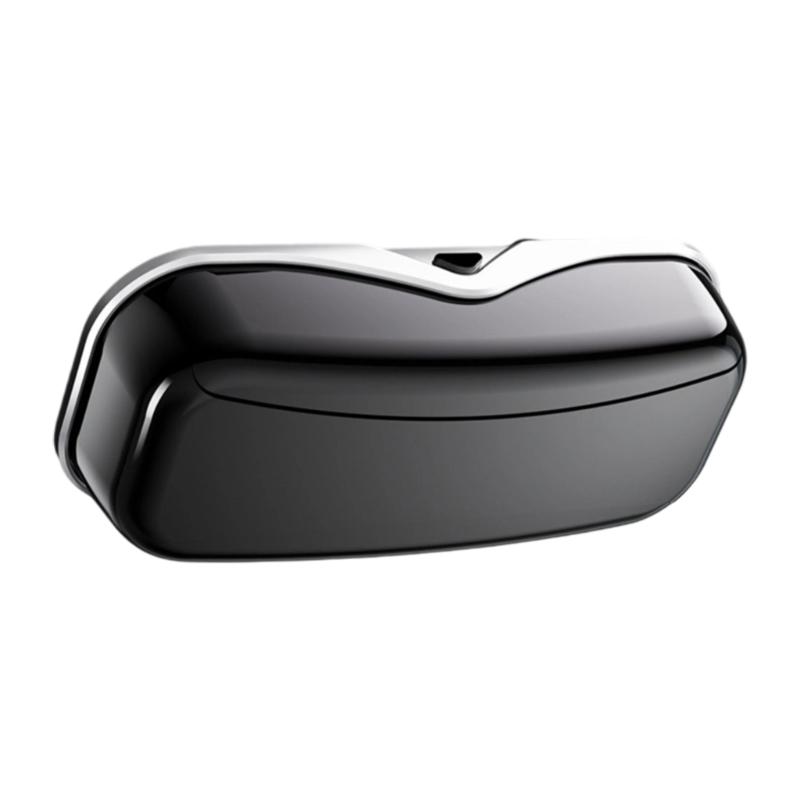 

Double Clip Car Sun Visors Eyeglass Case Scratch Resistant ABS Automotive Organizers Eyewear Storage Box for Vehicles