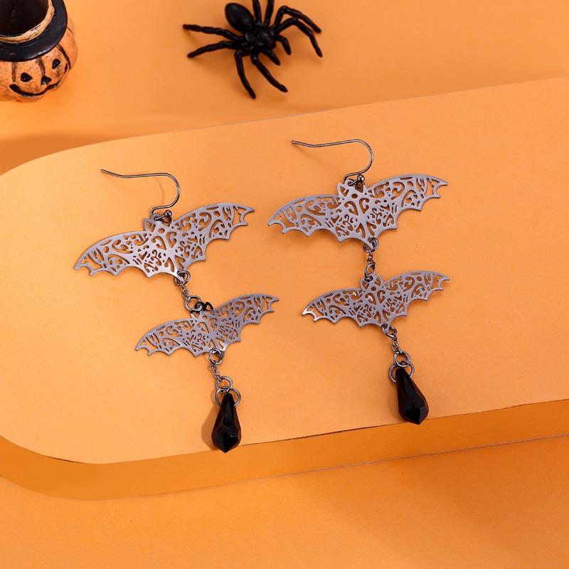 New Halloween Stud Earrings Combination Cartoon Funny Easter Earrings Set