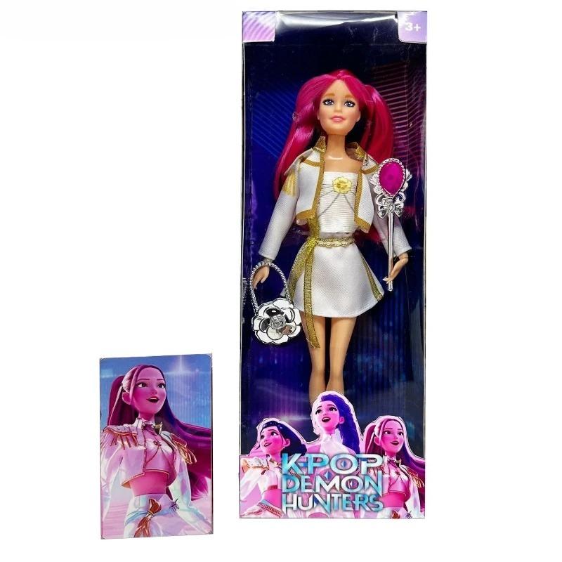 Kpop Demon Hunters Action Figure Toy Derpys Tiger Rumi Mira Zoey Sussy  Theme Song Of Colorful Lights For Fans Christmas Gifts