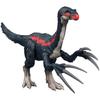Mattel Jurassic World (JURASSIC WORLD) Battle Action! Therizinosaurus, Figure Dinosaur Toy for Ki...