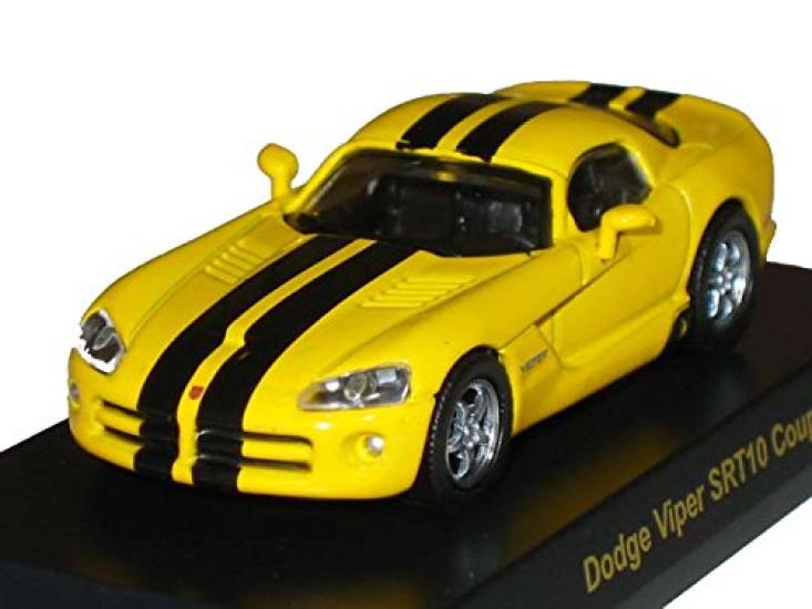 

Kyosho США Коллекция мини-машин спортивных автомобилей 1 Dodge Viper SRT10 Купе Желтый 1/64