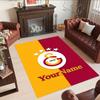 Galatasaray 329 Customized Name Carpet Suitable for Living Rooms Entryway Balcony Kitchen Antislip Carpet Decorate Offices