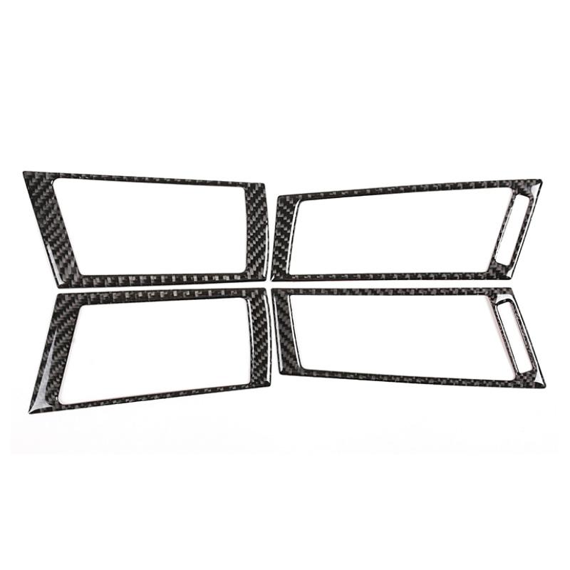 For BMW X5 X6 E70 E71 2008 2009 2010 2011 2012 2013 Carbon Fiber Car Center / Side Air Condition Air Vent Outlet