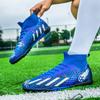 New football shoes boys and girls youth game grass spike shoes boys broken nails sports shoes non-slip
