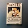 Kreativní magnet s plakátem Wanted z One Piece - Anime Kreslená Dekorace na ledničku & Samolepka na vzkazy
