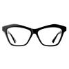2pcs Women's Trendy Reading Glasses Fashion Blue Light Blocking Hyperopia Eyewear for Men Ladies Square Far Sight Eyeglasses