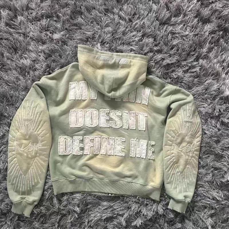 2024 Versatile 9OESH Zip-up Hoodie Cardigan - Stylish & Hot-Selling