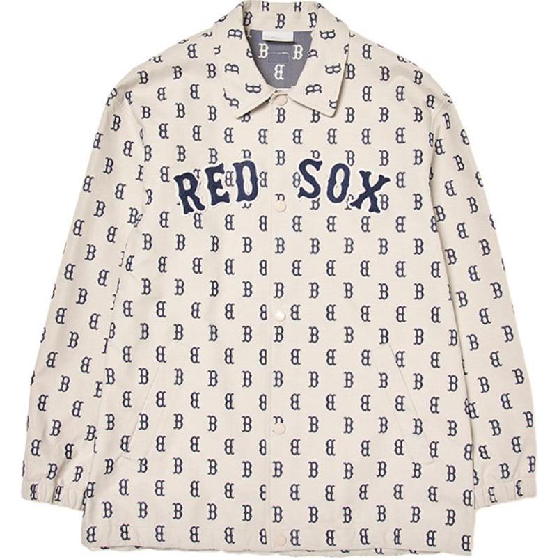 New MLB Boston Red Sox Shirt Unisex Dark Cream 3AWSM0444-43CRD