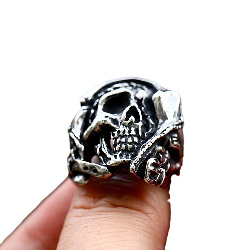 Domineering Hip-hop Retro Skull Men’s Accessories Ring