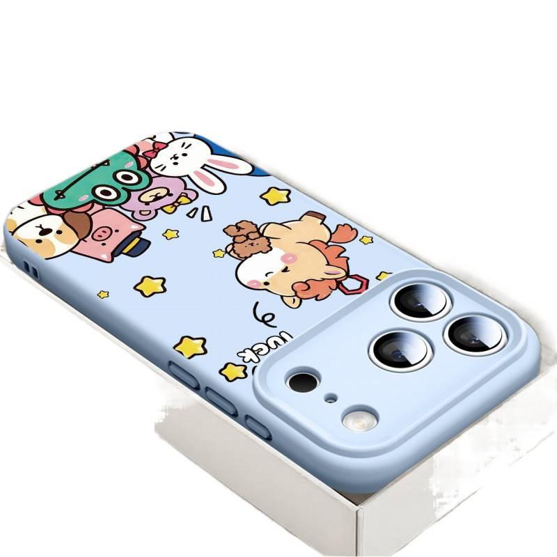 Applicable To Iphone17pro Mobile Phone Case Apple 17 Liquid Silicone Air Advanced Sense All-inclusive 16 Series New 15