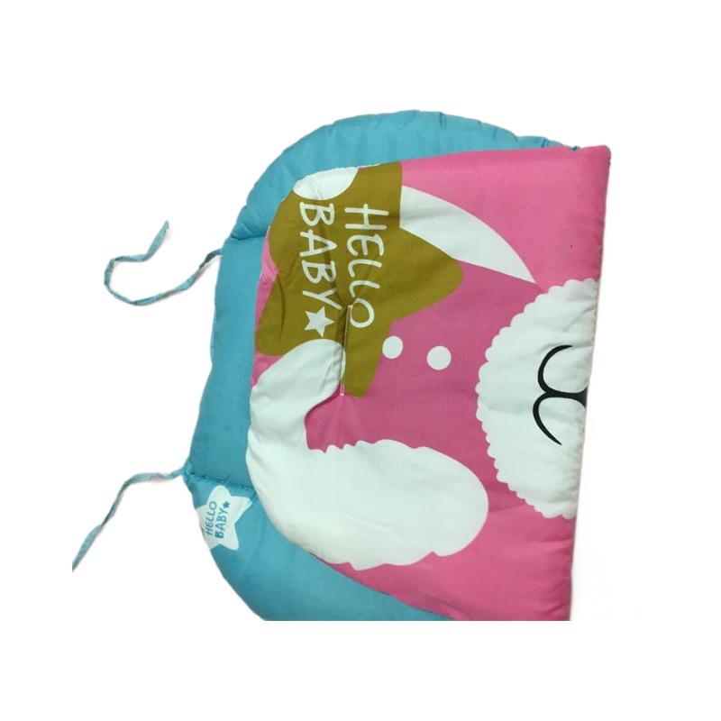 Multi-Color Rainbow Cotton Stroller & High Chair Cushion Pad