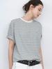 ATELIER NAIN Multi Stripe Boxy Tee (T-7216)