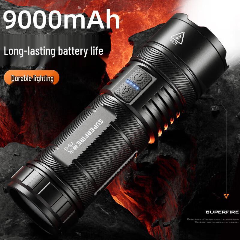 SupFire Y5 Ultra-Bright Zoom Flashlight