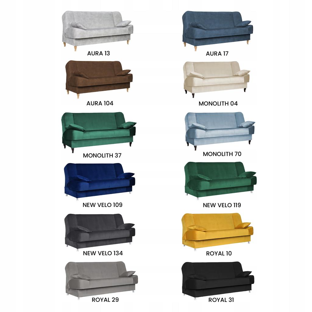 Sofa Sofa Sara Sofa Bed Bonell Bed Family Furniture Blue