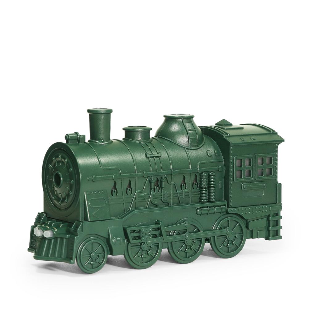 Steam Train Style Essential Oil Diffuser 300ml Features Auto Shut Off and Ambient Light Options for Peaceful Spaces