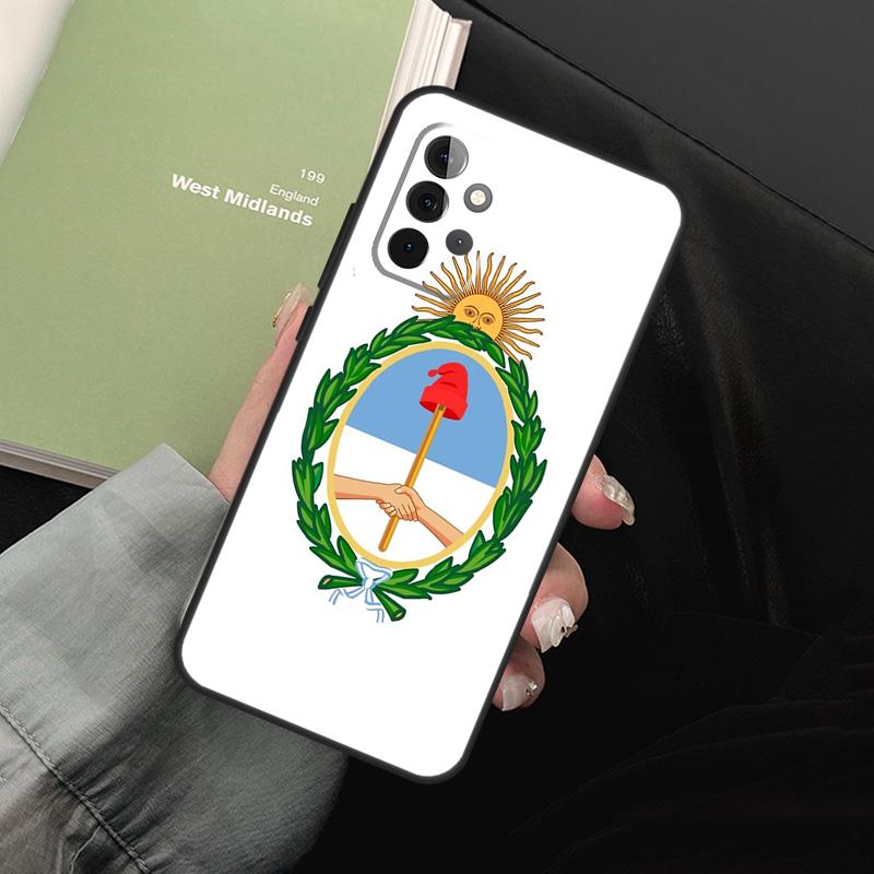 Argentina Flag For Samsung Galaxy A36 A56 A26 A16 A15 A55 A53 A33 A35 A22 A32 A52 A54 A34 A14 A05 A06 Case