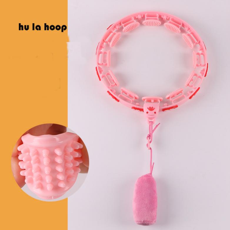 Умный спортивный обруч для домашних тренировок, разборный, регулируемый, для упражнений на тонкую талию, фитнес-оборудование