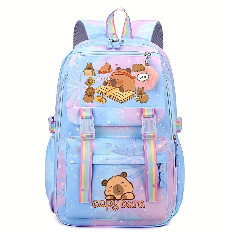 Surrounding Cute Printed Children'S Backpack Large-Capacity Campus Primary And Secondary School Student Schoolbag