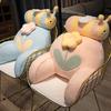 New Bee Cushion Decorative Cushions Pillows Sitting Cushions for Sofa Soft Plush Room Decor Office Cartoon Backrest Pillow