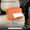 AITO M Car Leather Tissue Holder: Headrest Strap Pull-Out Box