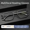 RUISIMO High Quality Plastic Reading Glasses for Men Anti Blue Light Presbyopia Eyewear with Diopter +1.0 +1.5 +2.0To +3.5
