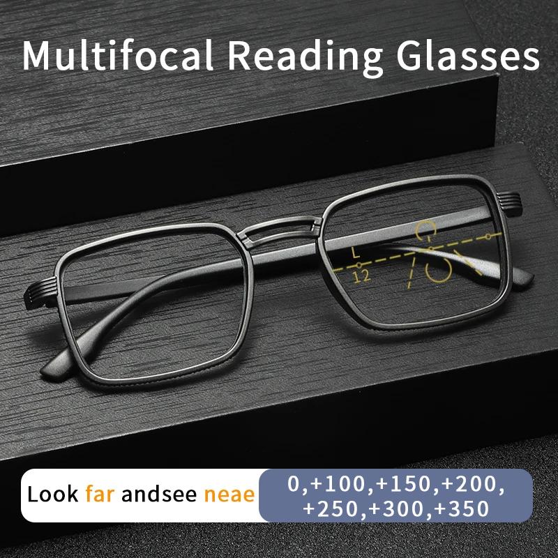 RUISIMO High Quality Plastic Reading Glasses for Men Anti Blue Light Presbyopia Eyewear with Diopter +1.0 +1.5 +2.0To +3.5