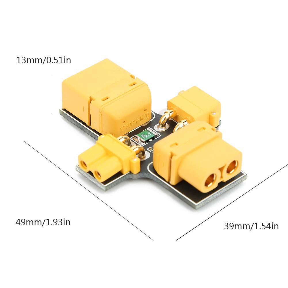 XT30 XT60 Fuse Antishort Circuit Protection Test Insurance Plug for Aircraft Ship Model