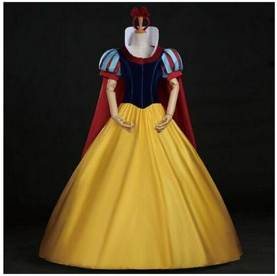 Adult Princess Snow White & Cinderella Fairy Tale Halloween Costume Dress M