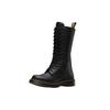 1B99 Wmns Dr.Martens Leather Mid Calf Boot 'Black Virginia' Women's 11820008