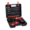 21V Multifunctional Cordless Hand Drill Set with 24 Pieces and Variable Speed