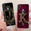 For Samsung Galaxy A11 Case SM-A115F Luxury Crown Letters Cover Soft Slim Phone Case For Samsung A11 M 11 Galaxy M11 Fundas Bags