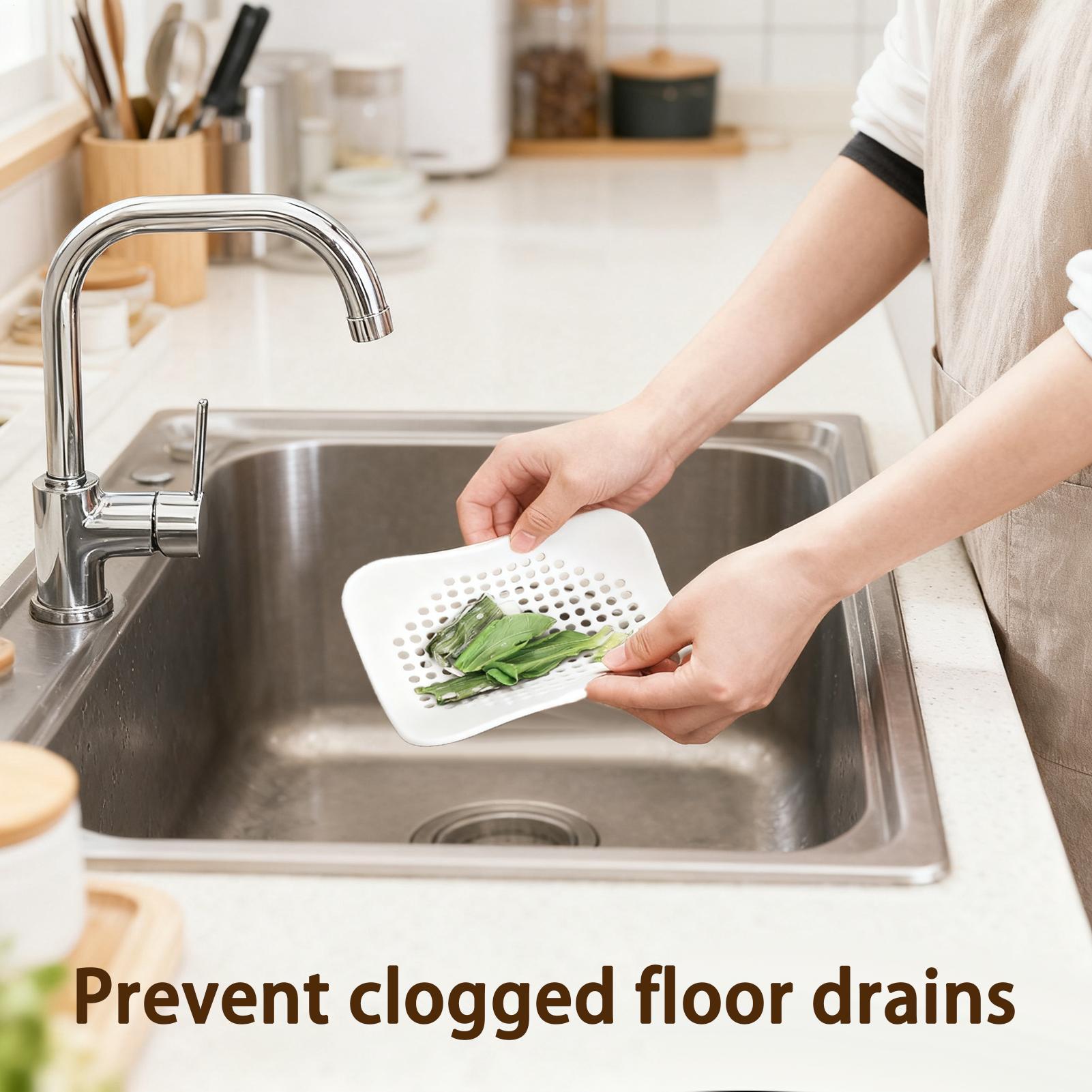 

Mesh Shower Drain Cover 4 Pieces Anti-Clogging Stopper 5.7in Drain Filter Screen For Bathroom Floor RV Laundry Apartment House China Mainland