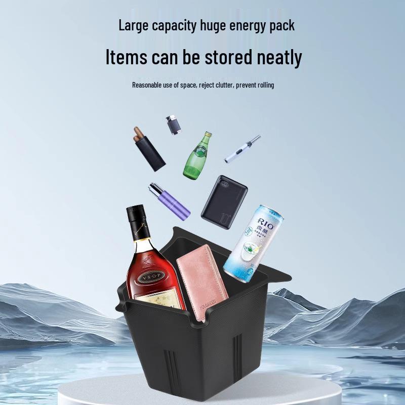 Se potrivește Tesla Model Y/3 Refresh Cutie de depozitare laterală portbagaj & Accesorii buzunar lateral.