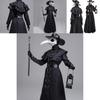 Transform Into A Plague Doctor With This Halloween Medieval Hooded Robe Mask And Hat For Monk Cosplay Perfect For Holiday Dress Up