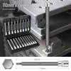 20-Piece Hex Socket Screwdriver Set with Extended Bits and Hex Wrench