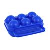 Outdoor 6 Egg Boxes Simulation Egg Tray Portable Camping Egg Protection Box Home Storage Box Fall-proof.