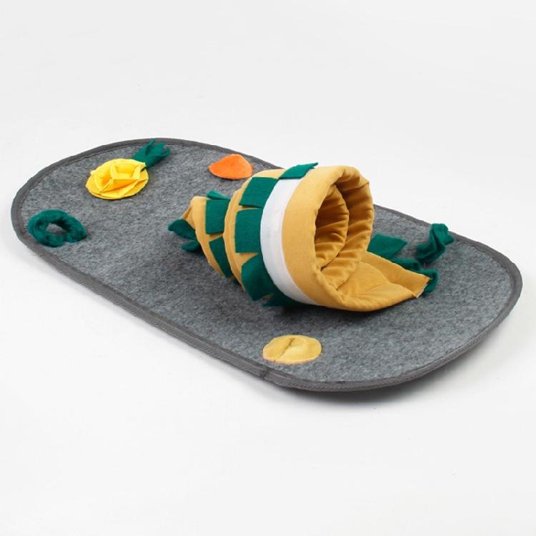 Rabbit Tunnel Carpet Hideout Tube Snuffle Mat for Sugar Glider Guinea Pig Ferret