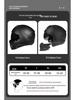 3C Certified Retro Full Face Electric Motorcycle Helmet for Men & Women - Four Seasons Half Helmet, Third Gen Scorpion Design