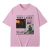 T-shirt Grafica Album Musicale Rapper Tory Lanez Alone At Prom Uomo Donna Hip Hop Rap T-shirt Oversize Maschile Vintage -