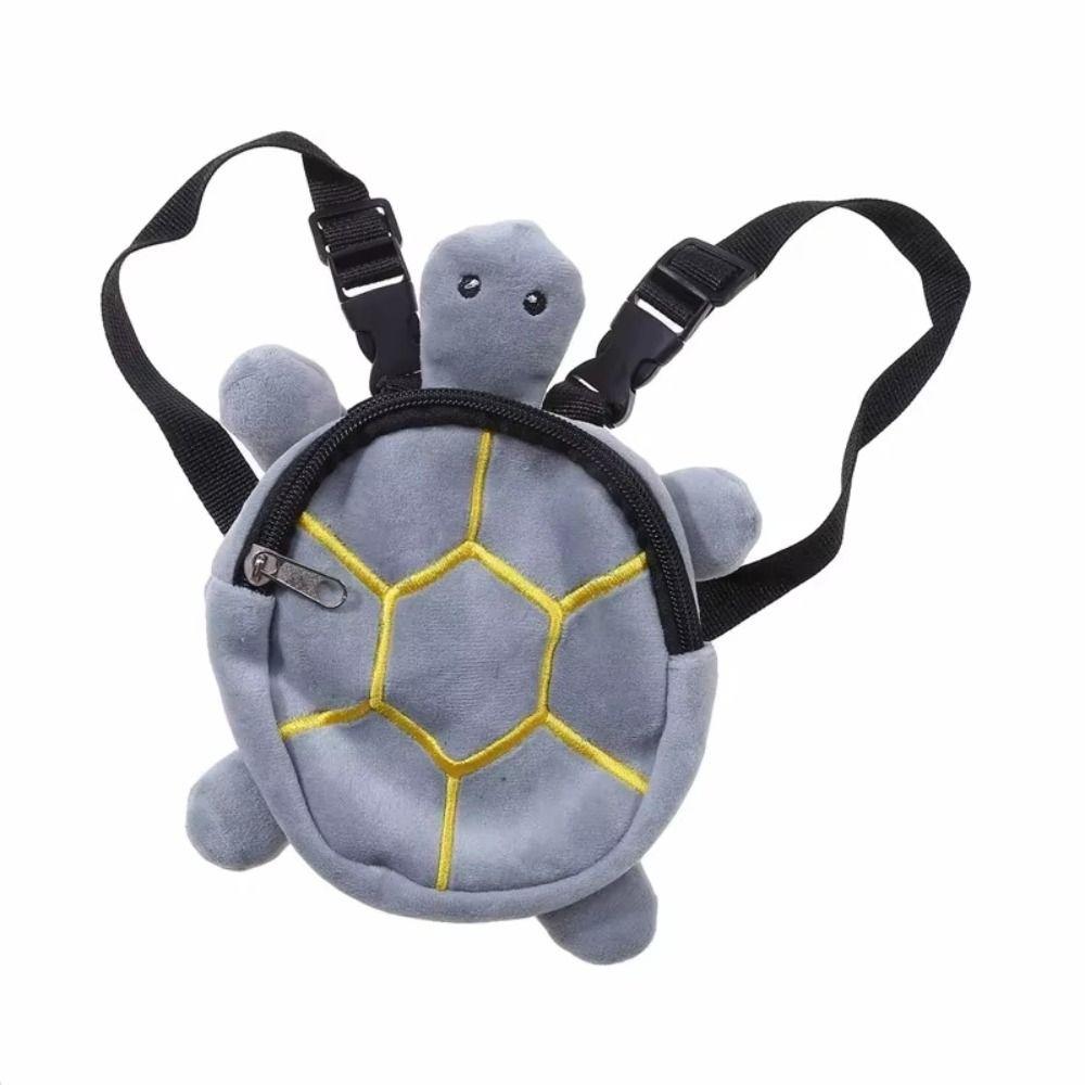 Soft Turtle Shape Dog Backpack Portable Pet Carrier Bag Dog Snack Bag  for Small Medium Dogs
