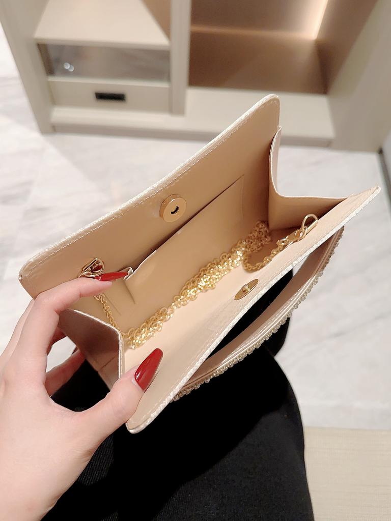 Women's Fashion Satin Clutch Bag Evening Bag Dress Bag Evening Bag Clutch Bag Banquet Bag Wedding Bag Party Prom Bag