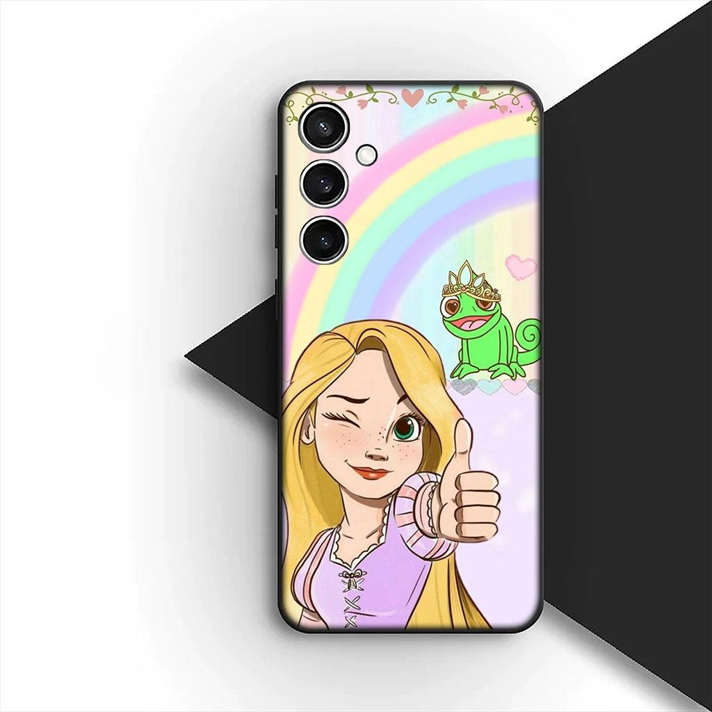 

Cover Tangled Princess Rapunzel Pascal Phone Case for Samsung Galaxy S22 S21 S20 FE Ultra Plus A07 A17 A15 A16 A25 A57 A37 Samsung S21
