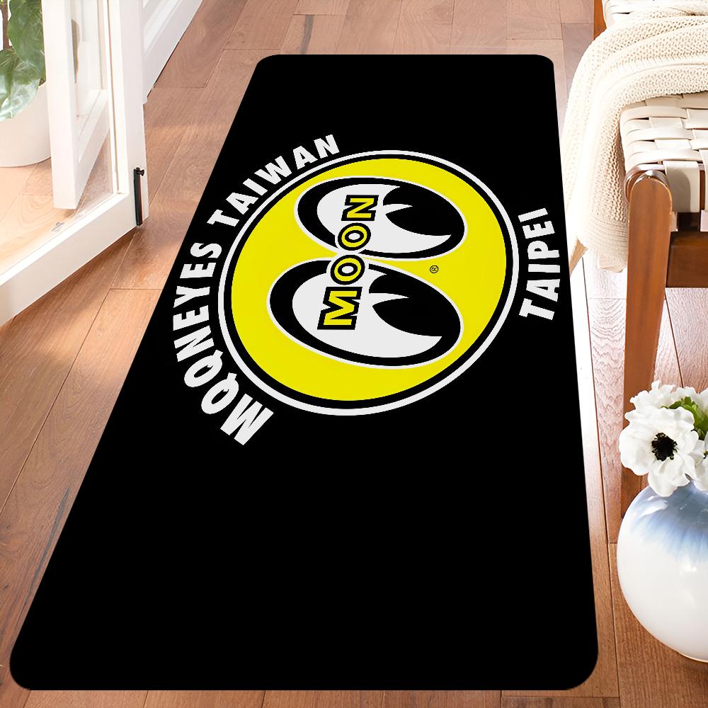 

M-Moon Eyes Floor Mat Retro Multiple Choice Living Room Kitchen Rug Non-Slip Modern Home Decor 40x60cm