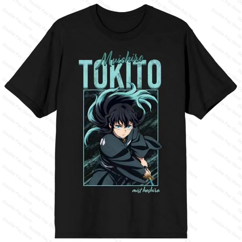 

Anime Demon Slayer Muichiro Mist Hashira TShirt for Unisexs Shirts Women tshirts Japanese Unisexga Graphic Tee Streetwear Kids Tops S